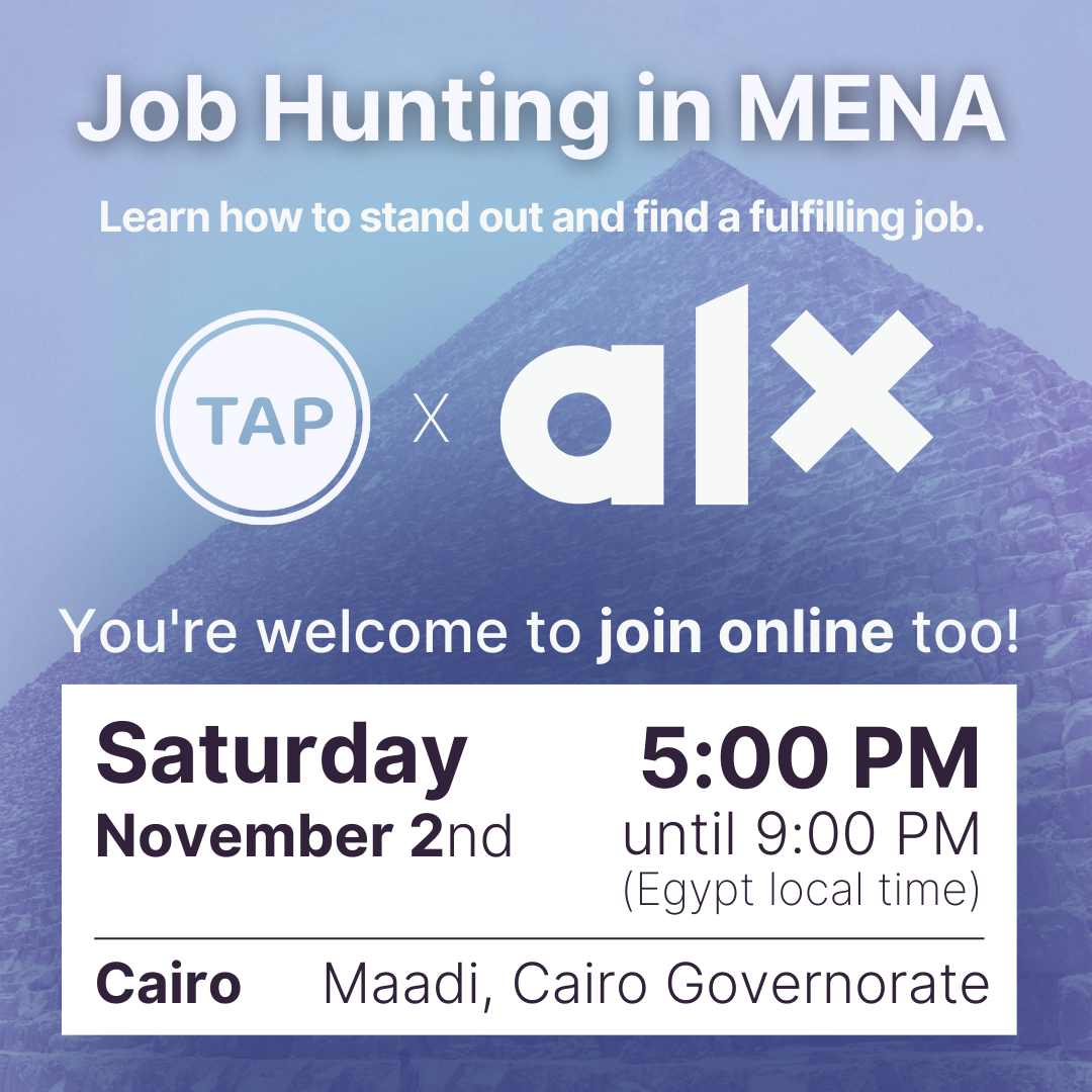 TAP & ALX - Egypt event